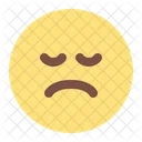 Triste Emojis Smileys Ícone