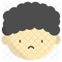 Triste Emoji Cara Icono