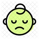 Triste bebê  Ícone