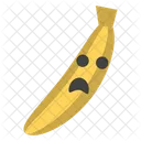 Emoji Banane Triste Emoticone Emotion Icône