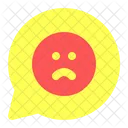 Comunicacao Triste Emoticon Icon