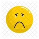 Emoji Triste Choro Emoji Ícone