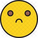 Emoji Emoticon Icone Triste Ícone