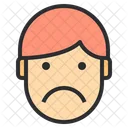 Visage Triste Emotion Icon