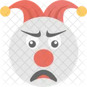 Clown Emoji Bouffon Icône