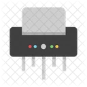 Trituradora de papel  Icono