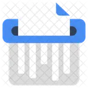 Trituradora de papel  Icono