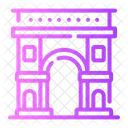 Triumphbogen Paris Architektur Und Stadt Symbol