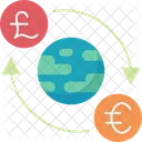 Cambio Taxa Estrangeiro Ícone