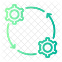 Troca Seta Circular Transformacao Ícone