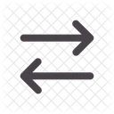 Troca Transferencia Duas Setas Ícone