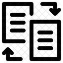Troca De Arquivo Troca Transferencia Ícone