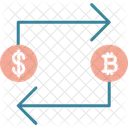 Bitcoin Criptomoeda Moeda Ícone