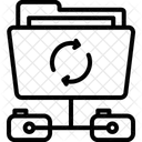 Troca De Dados Conexao Rede Icon