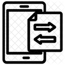 Movel Dados Exchange Ícone
