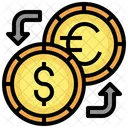 Troca De Dinheiro Cambio Dolar Icon