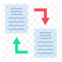 Troca Documentos Arquivos Ícone