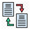 Troca Documentos Arquivos Ícone