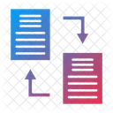 Troca Documentos Arquivos Ícone