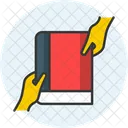 Troca De Literatura Livro Documento De Troca Ícone