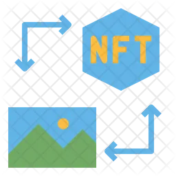 Troca de NFT  Ícone
