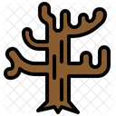 Trockener Baum  Symbol