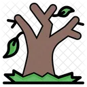 Trockener Baum  Symbol