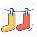 Trockene socken  Symbol