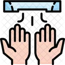 Hande Trockner Hygiene Symbol