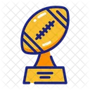 Trofeo Futbol Americano Super Bowl Icono