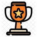 Trofeo Logro Campeon Icono