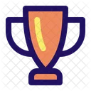 Trofeo Ganador Logro Icono