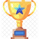 Trofeo Logro Ganador Icono
