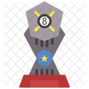 Trofeo de billar  Icono