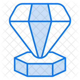 Trofeo de diamantes  Icono