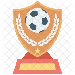 Trofeo de futbol  Icono