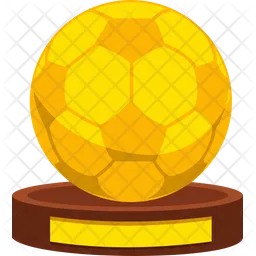 Trofeo de futbol  Icono