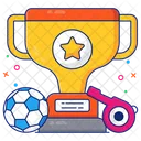 Trofeo de futbol  Icono