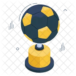 Trofeo de futbol  Icono