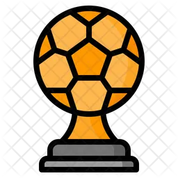 Trofeo de futbol  Icono