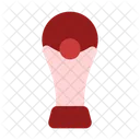 Trofeo De La Copa Mundial Deporte Futbol Icono