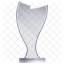 Trofeo De Cristal Premio Logro Icon