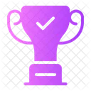 Troféu aprovado  Icon