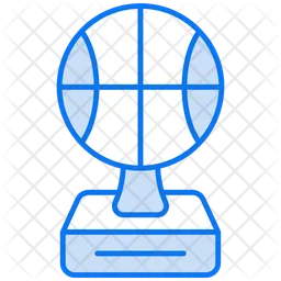 Troféu de basquete  Ícone