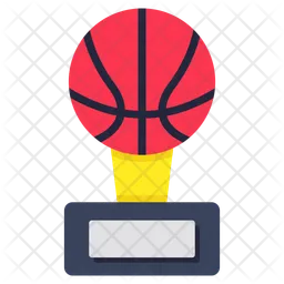 Troféu de basquete  Icon