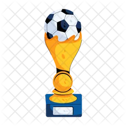 Troféu de futebol  Ícone