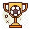 Troféu de futebol  Ícone