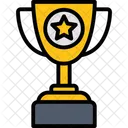 Trofeu De Vencedor Campeao Trofeu Ícone