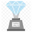 Troféu de diamante  Ícone