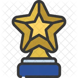 Troféu estrela  Ícone